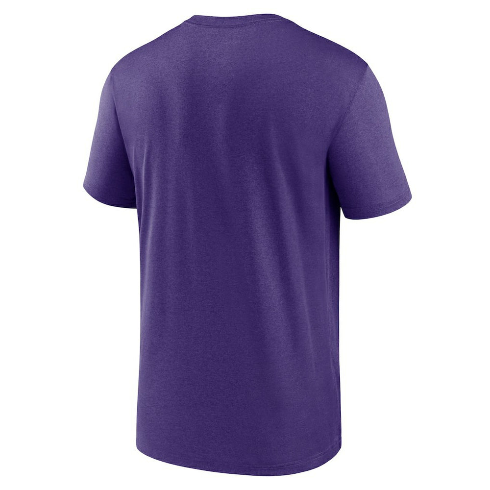 Minnesota Vikings Primetime Legend Wordmark Performance T-Shirt - Purple T-shirts