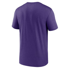 Minnesota Vikings Primetime Legend Wordmark Performance T-Shirt - Purple T-shirts