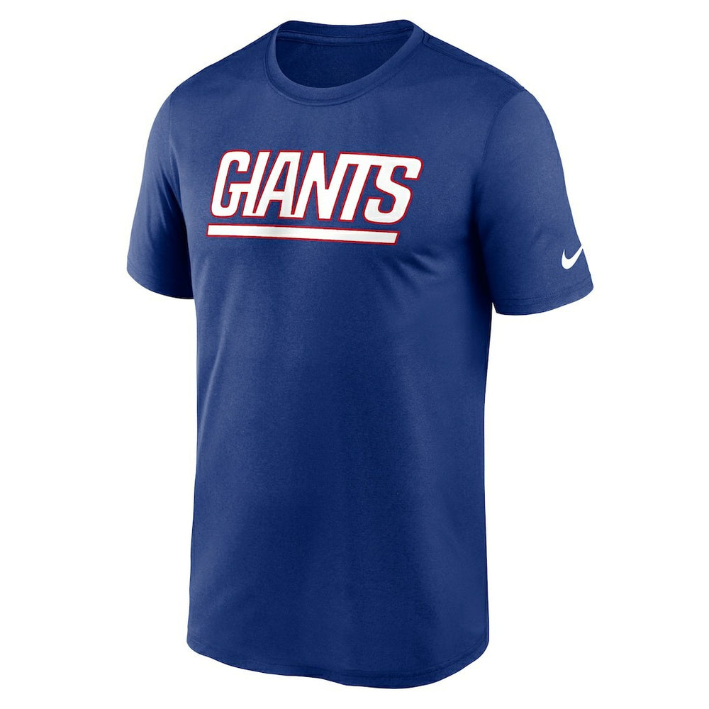 New York Giants Primetime Legend Wordmark Performance T-Shirt - Royal T-shirts