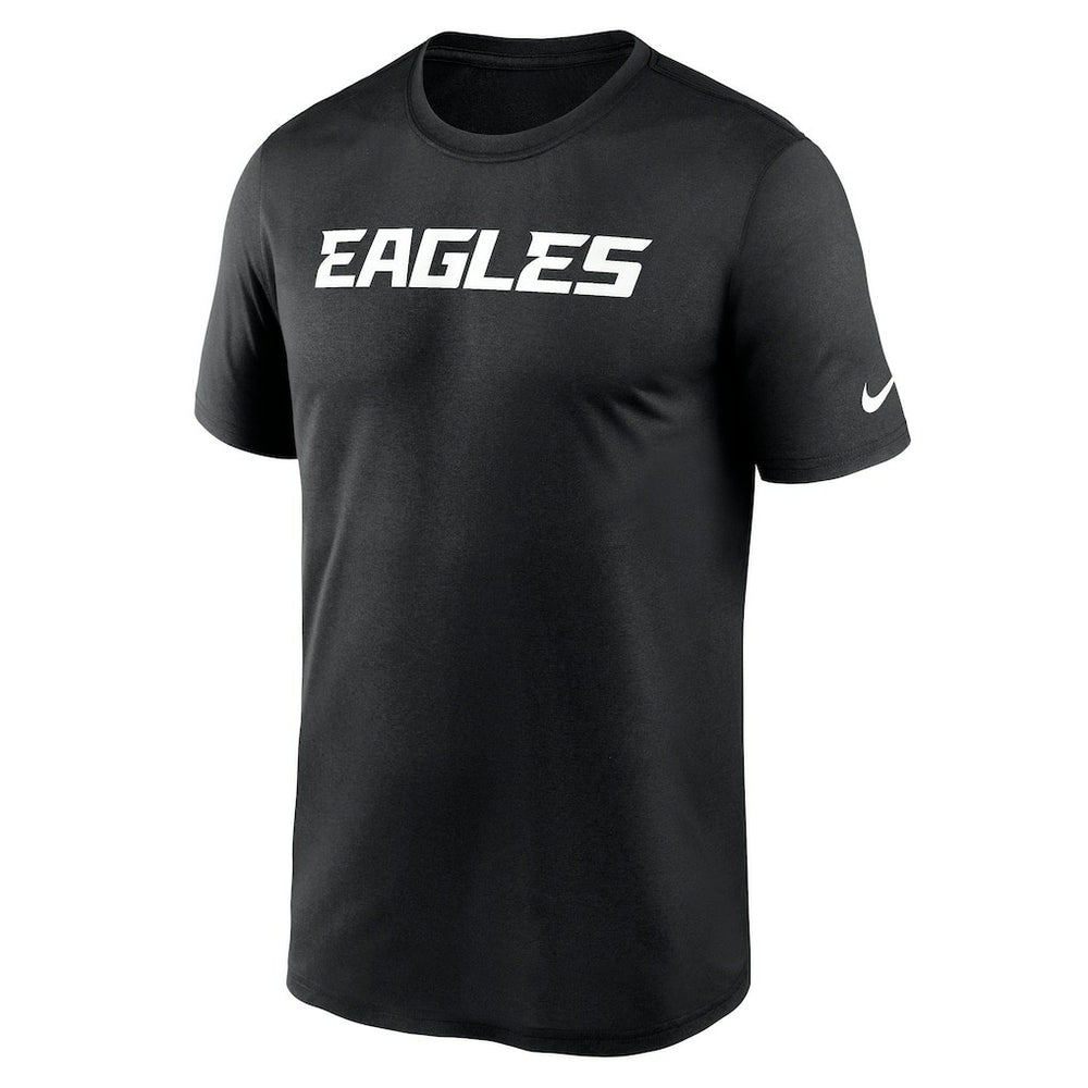 Philadelphia Eagles Primetime Legend Wordmark Performance T-Shirt - Black T-shirts