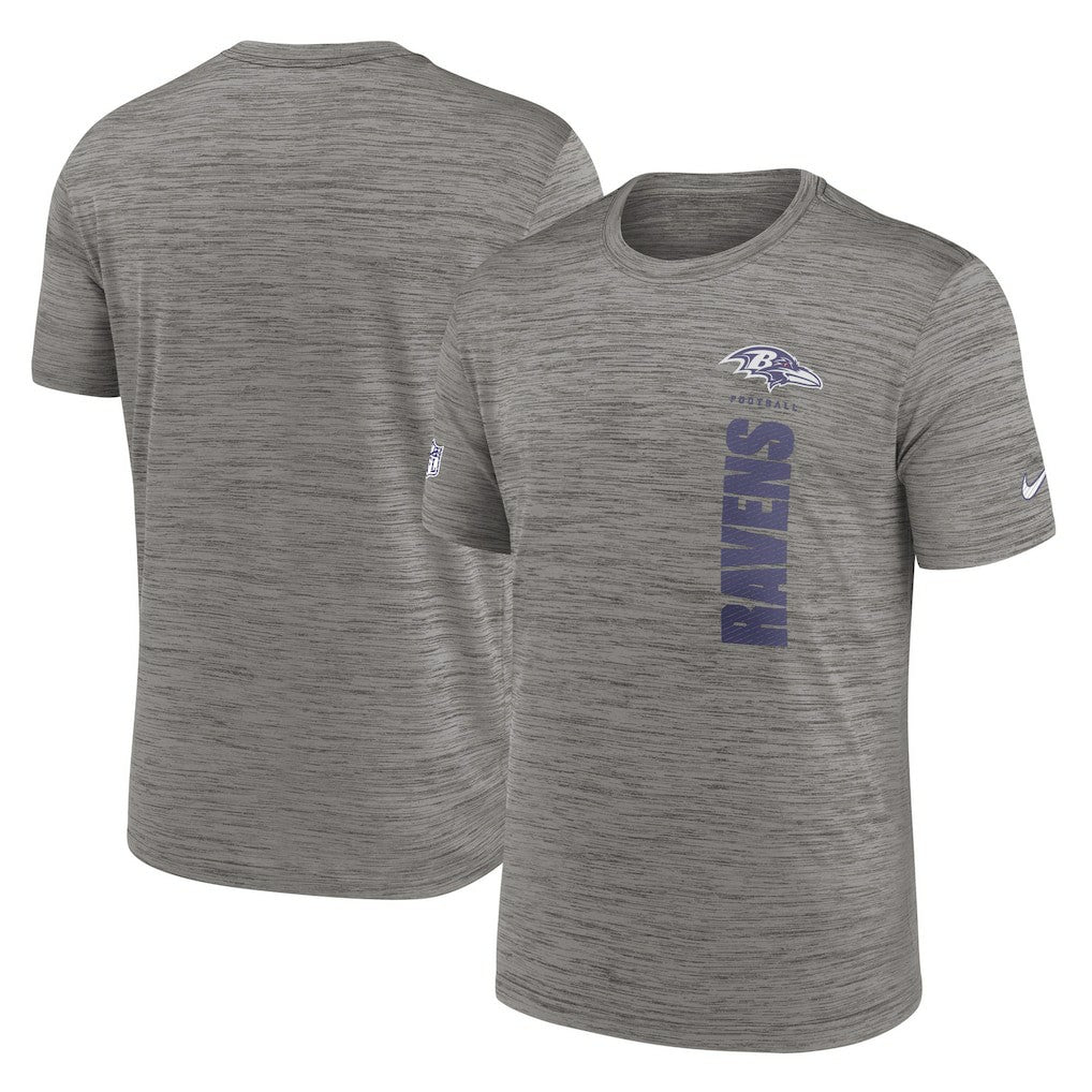Baltimore Ravens Sideline Velocity Dri-FIT T-Shirt - Gray T-shirts