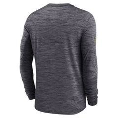 New Orleans Saints Sideline Velocity Dri-FIT Long Sleeve T-Shirt - Black T-shirts