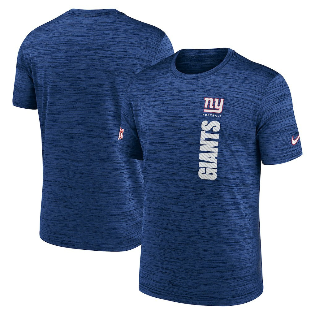 New York Giants Sideline Velocity Dri-FIT T-Shirt - Royal T-shirts