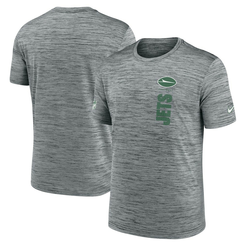 New York Jets Sideline Velocity Dri-FIT T-Shirt - Gray T-shirts