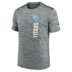 Tennessee Titans Sideline Velocity Dri-FIT T-Shirt - Gray T-shirts