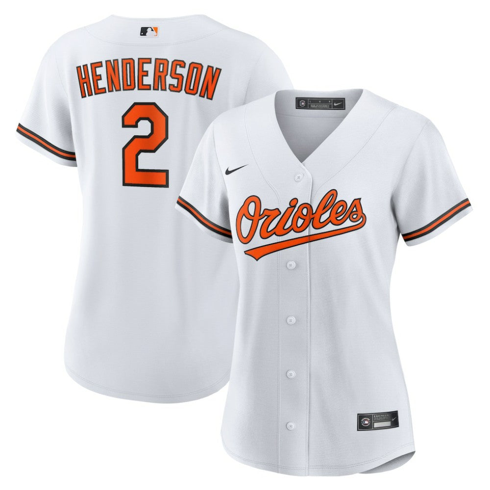 Gunnar Henderson Baltimore Orioles Nike Women's Replica Player Jersey - White Jerseys