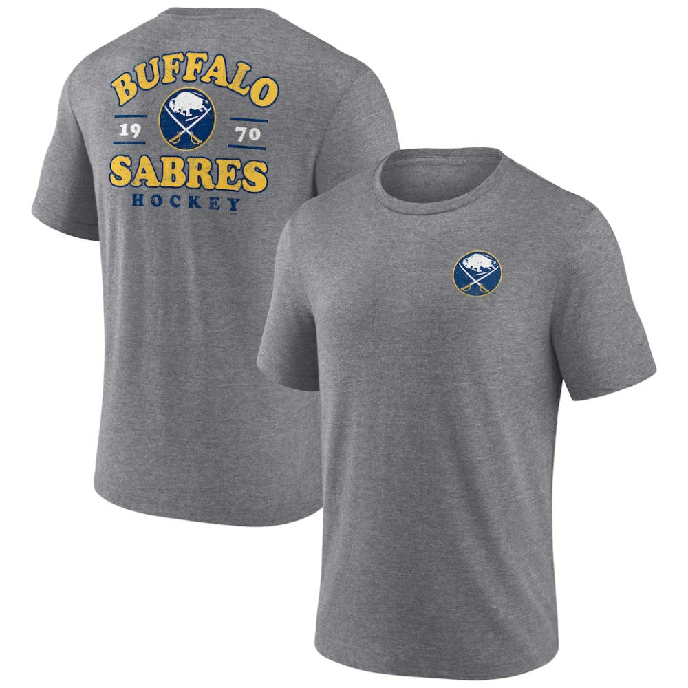 Buffalo Sabres Winger Tri-Blend T-Shirt - Heather Gray | US 200500759