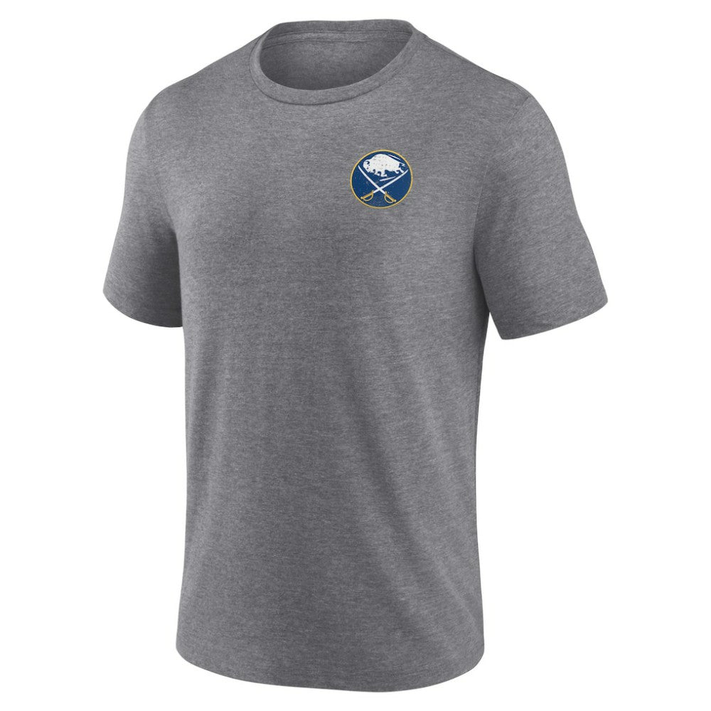 Buffalo Sabres Winger Tri-Blend T-Shirt - Heather Gray | US 200500759