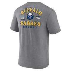 Buffalo Sabres Winger Tri-Blend T-Shirt - Heather Gray | US 200500759