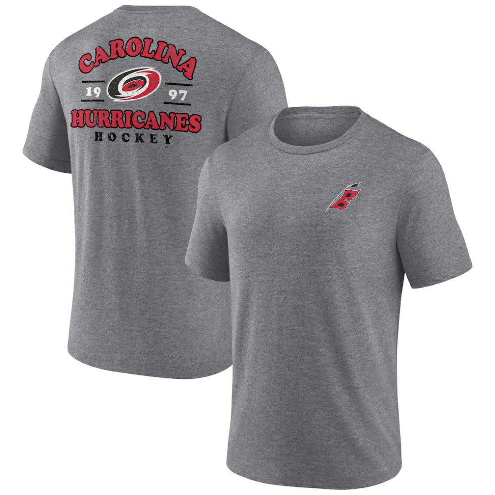 Carolina Hurricanes Winger Tri-Blend T-Shirt - Heather Gray | US 200500761