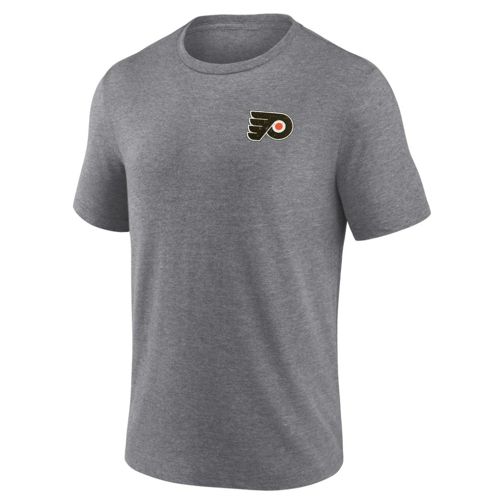 Philadelphia Flyers Winger Tri-Blend T-Shirt - Heather Gray | US 200500780