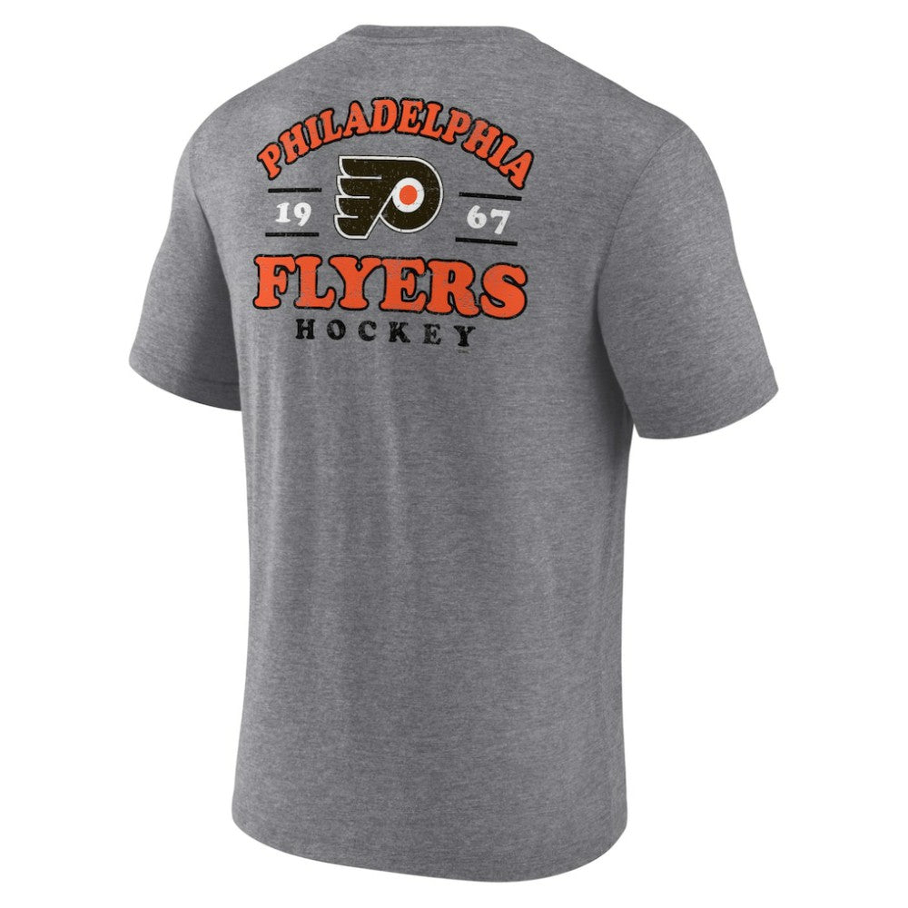 Philadelphia Flyers Winger Tri-Blend T-Shirt - Heather Gray | US 200500780