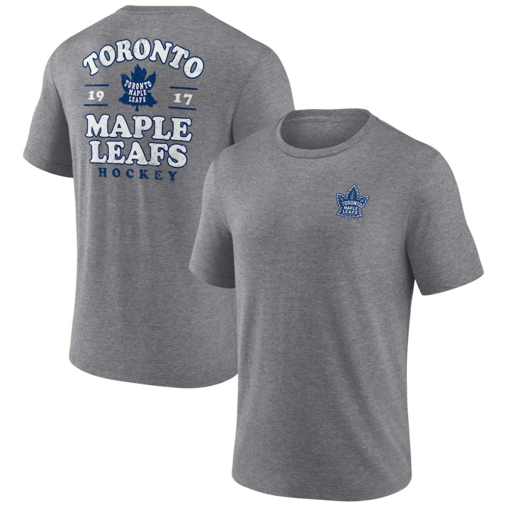 Toronto Maple Leafs Winger Tri-Blend T-Shirt - Heather Gray | US 200500787