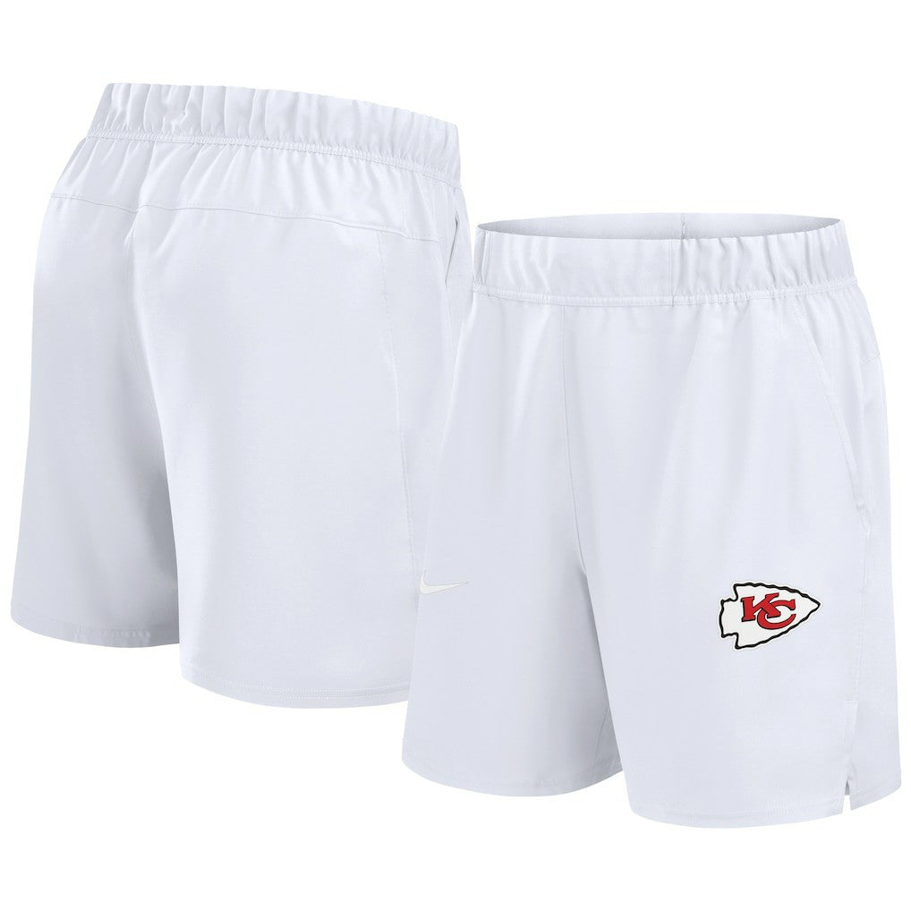 Kansas City Chiefs Blitz Victory Dri-FIT Shorts - White Shorts