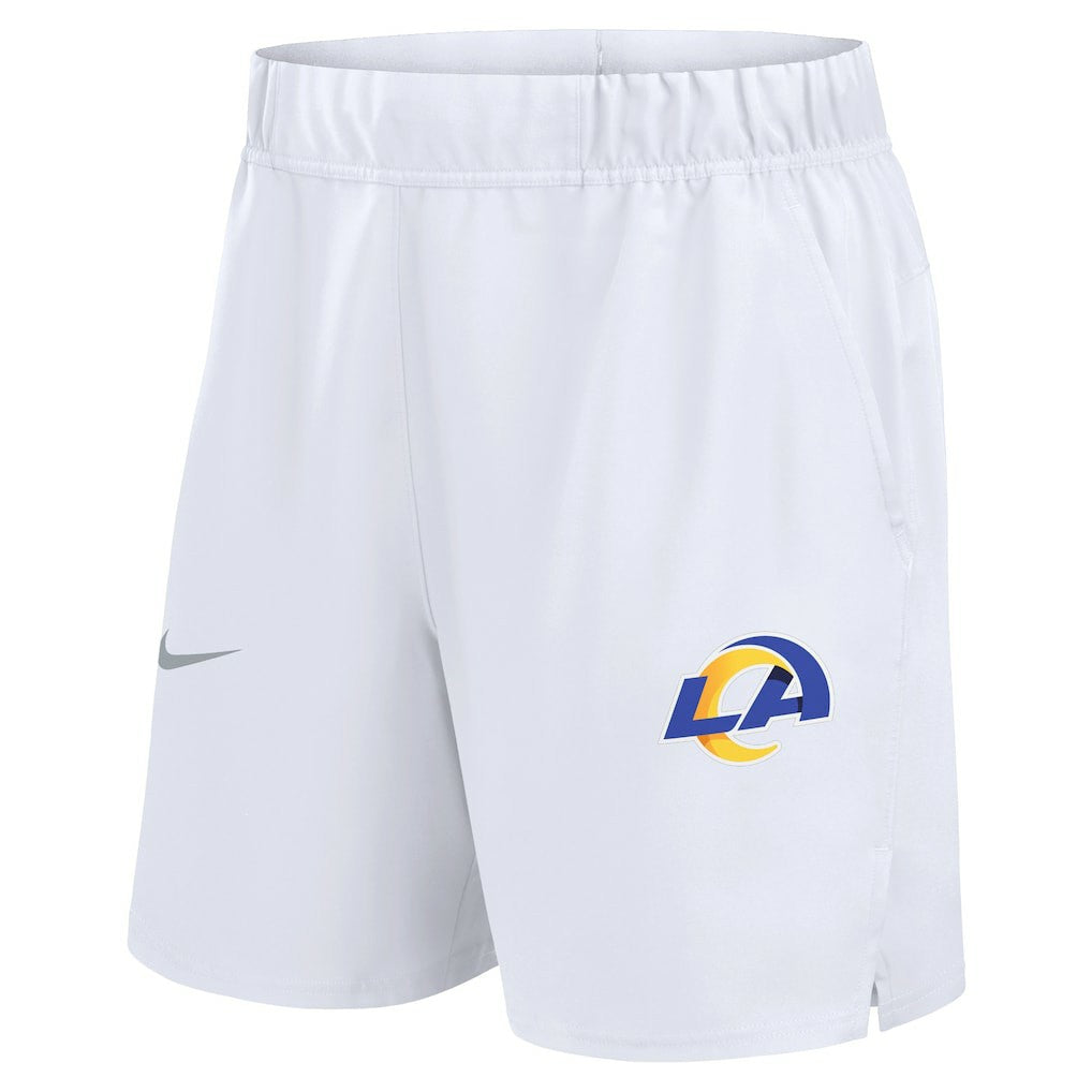Los Angeles Rams Blitz Victory Dri-FIT Shorts - White Shorts