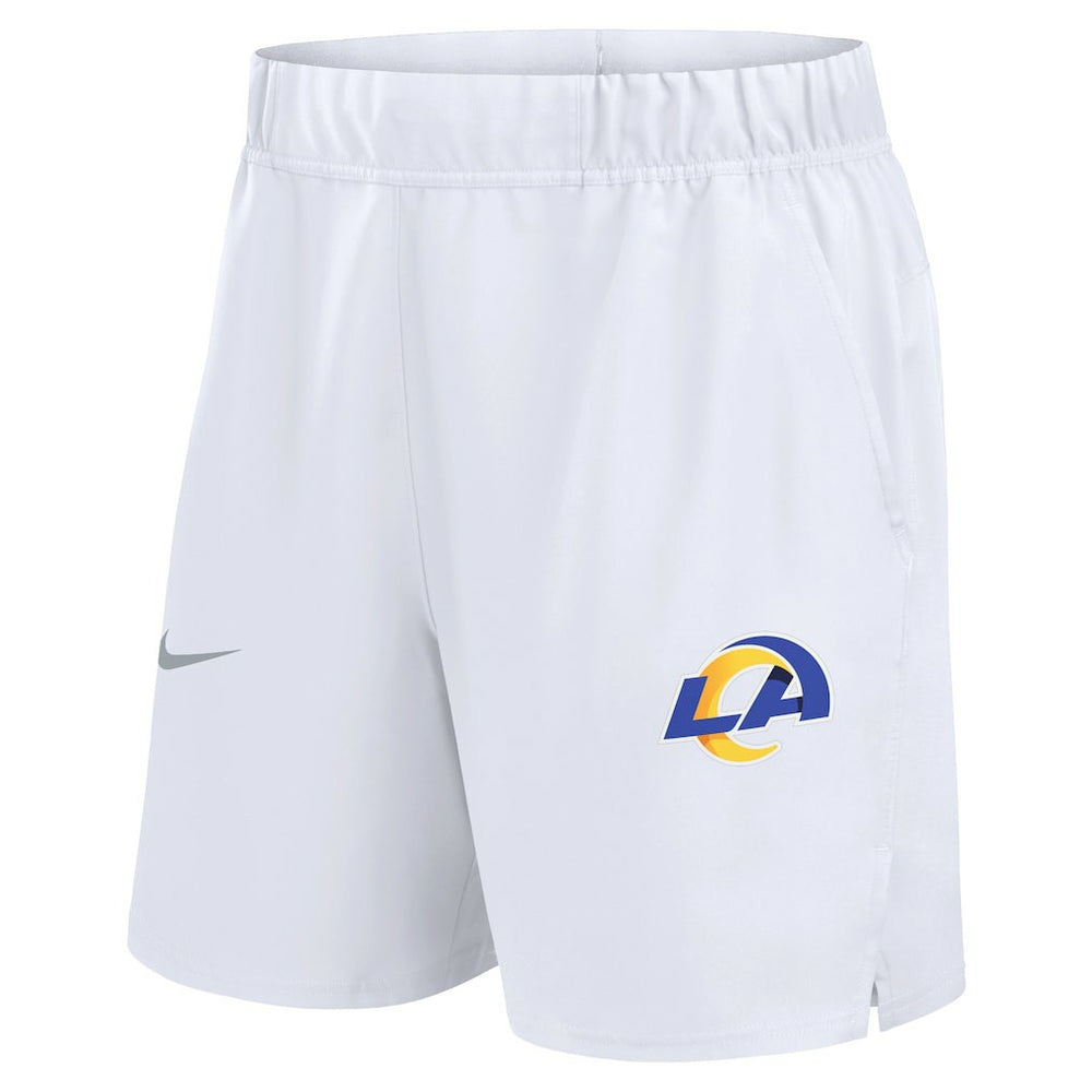 Los Angeles Rams Blitz Victory Dri-FIT Shorts - White Shorts