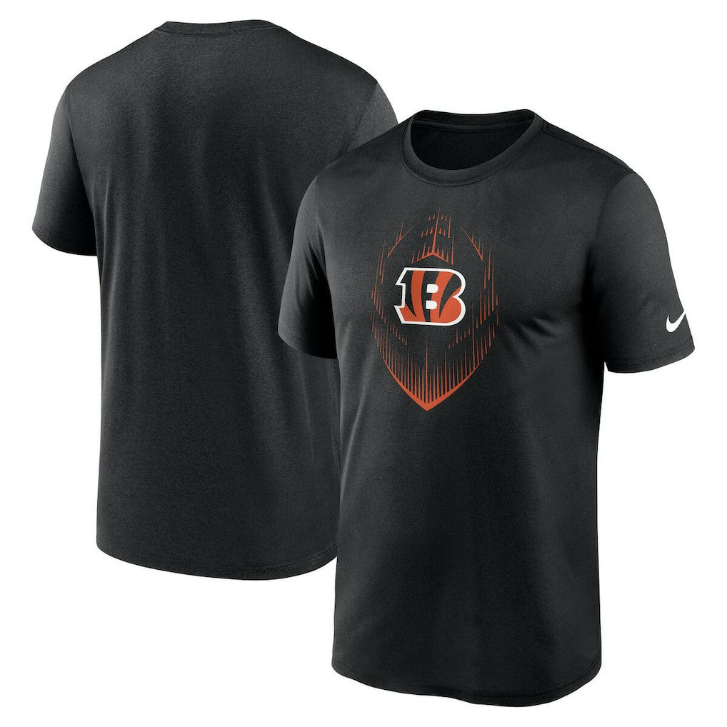 Cincinnati Bengals Big & Tall Blitz Legend Icon T-Shirt - Black T-shirts