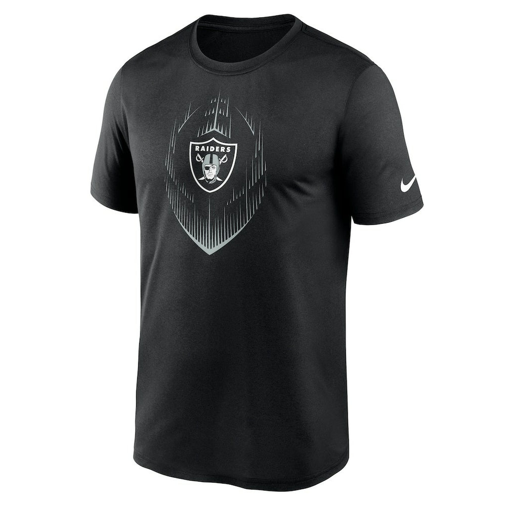 Las Vegas Raiders Big & Tall Blitz Legend Icon T-Shirt - Black T-shirts