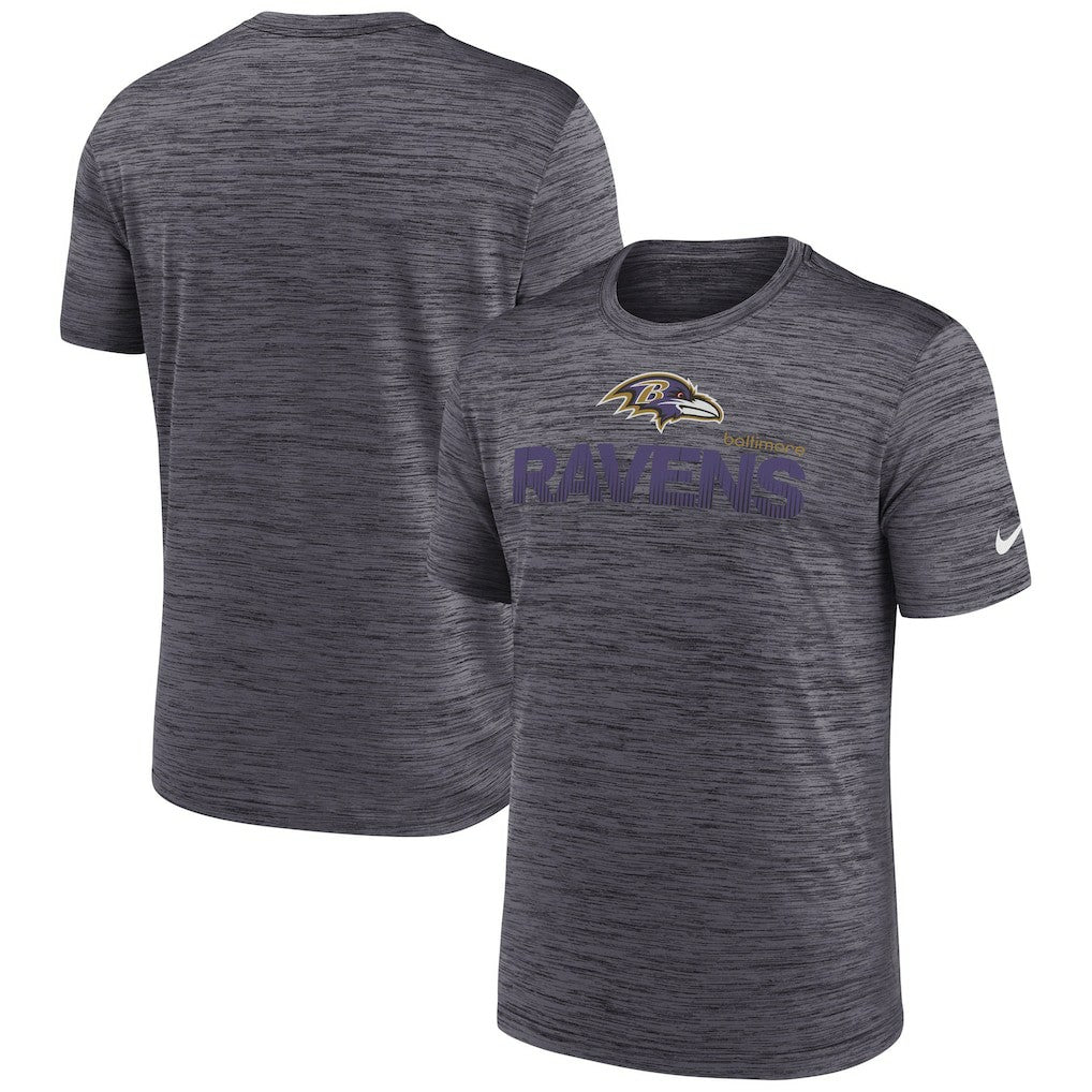 Baltimore Ravens Blitz Velocity Modern Dri-FIT T-Shirt - Black T-shirts