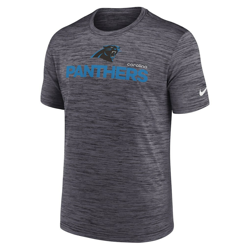 Carolina Panthers Blitz Velocity Modern Dri-FIT T-Shirt - Black T-shirts