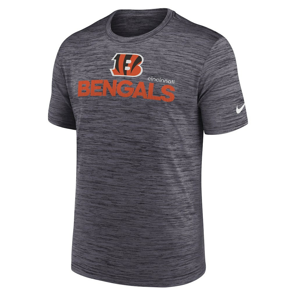 Cincinnati Bengals Blitz Velocity Modern Dri-FIT T-Shirt - Black T-shirts