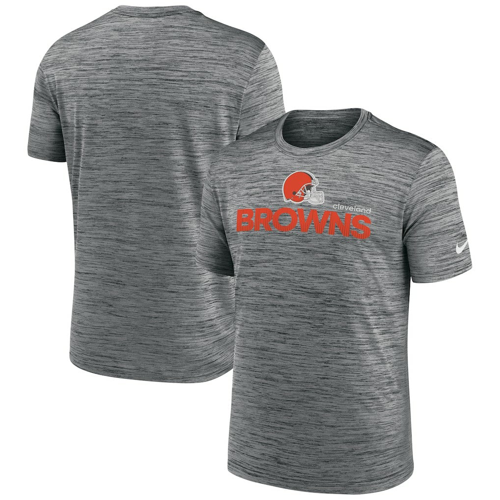 Cleveland Browns Blitz Velocity Modern Dri-FIT T-Shirt - Anthracite T-shirts