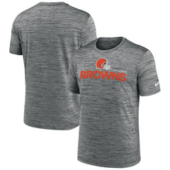 Cleveland Browns Blitz Velocity Modern Dri-FIT T-Shirt - Anthracite T-shirts
