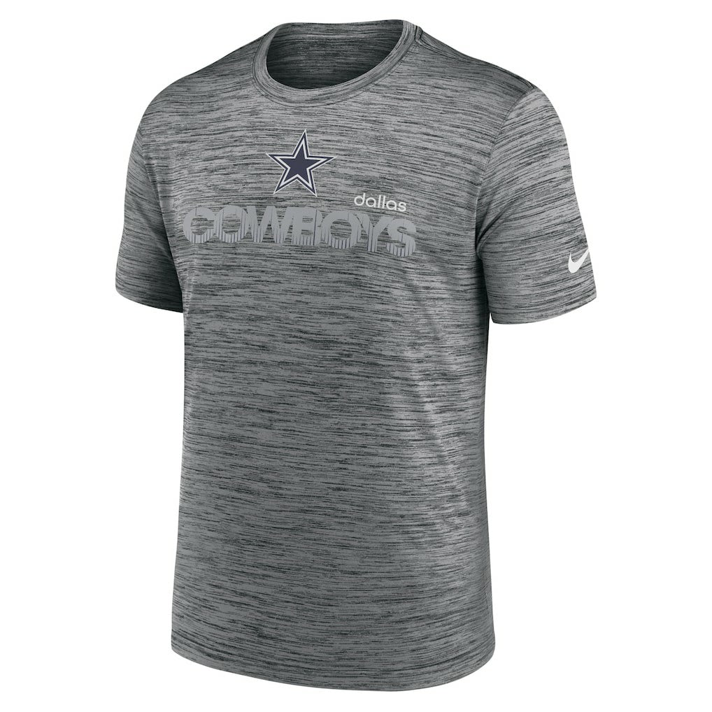 Dallas Cowboys Blitz Velocity Modern Dri-FIT T-Shirt - Anthracite T-shirts