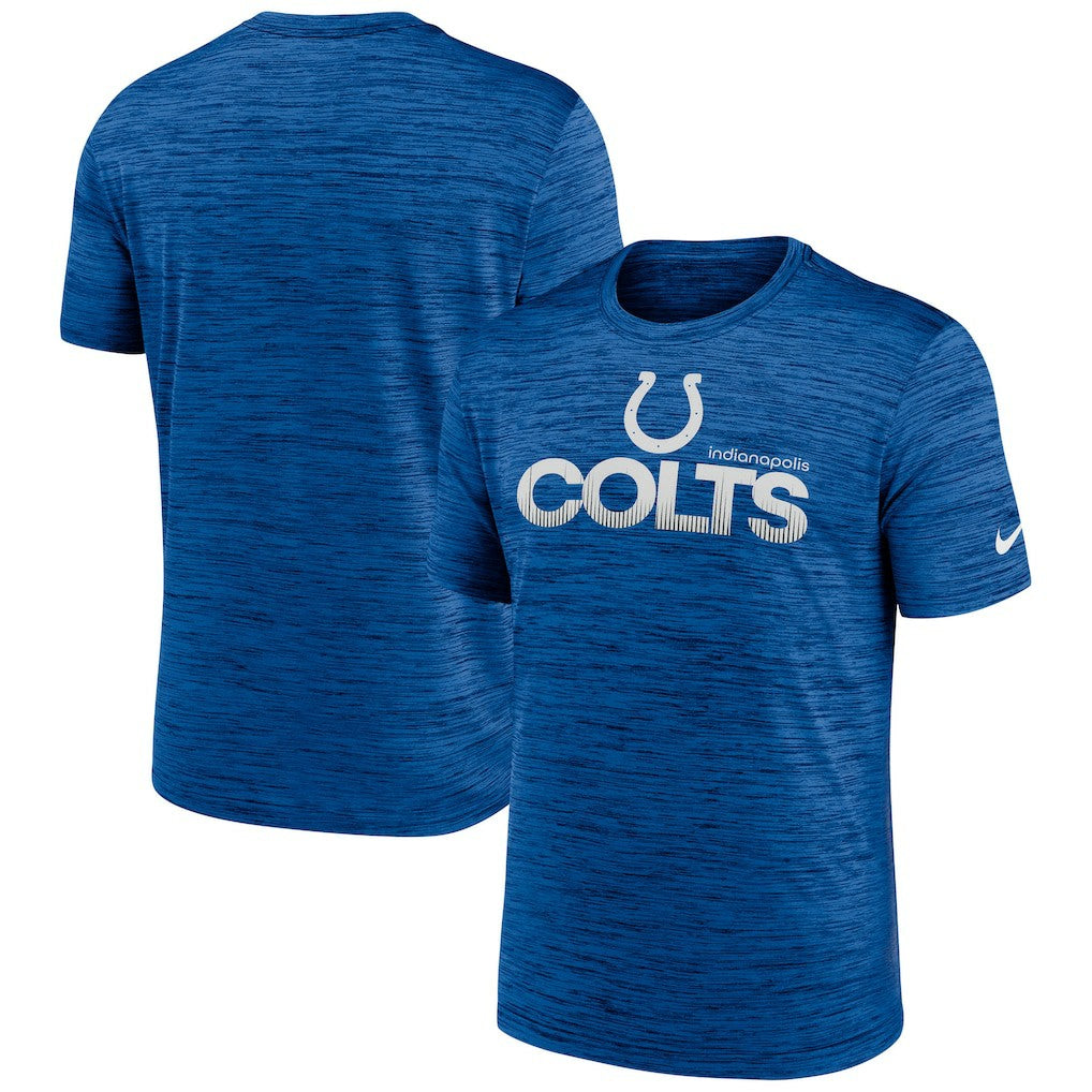 Indianapolis Colts Blitz Velocity Modern Dri-FIT T-Shirt - Royal T-shirts
