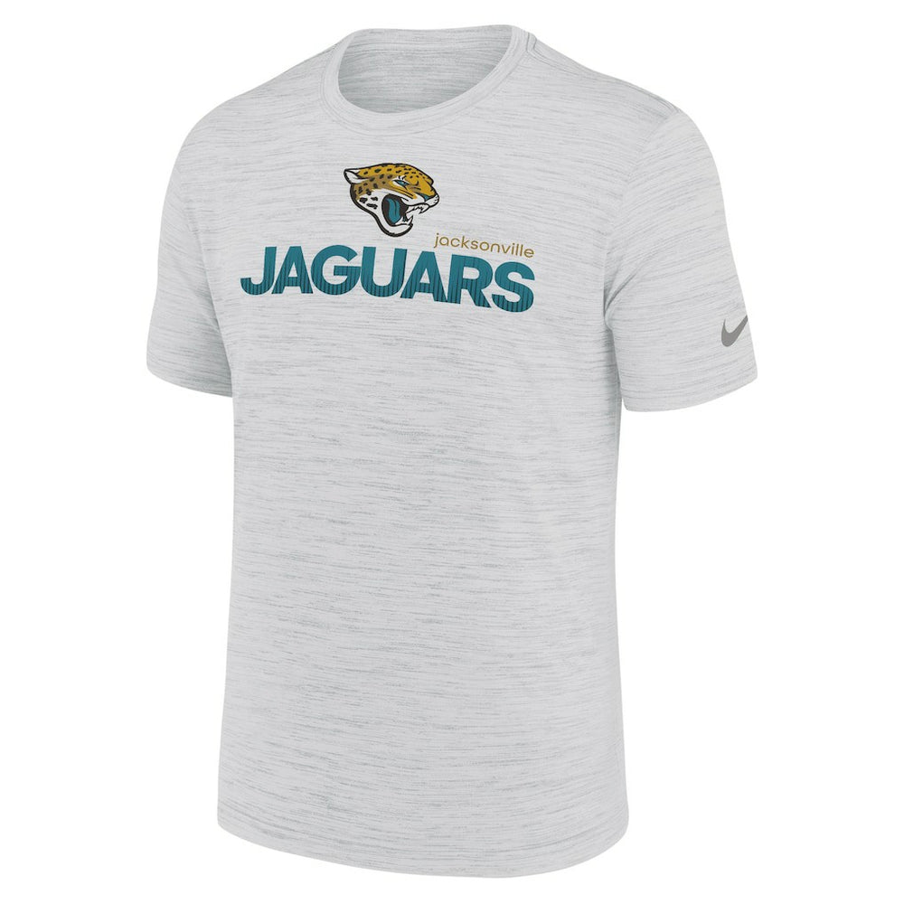 Jacksonville Jaguars Blitz Velocity Modern Dri-FIT T-Shirt - Ash T-shirts