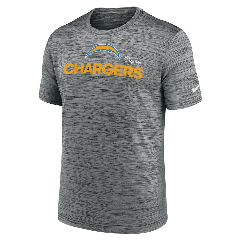 Los Angeles Chargers Blitz Velocity Modern Dri-FIT T-Shirt - Anthracite T-shirts