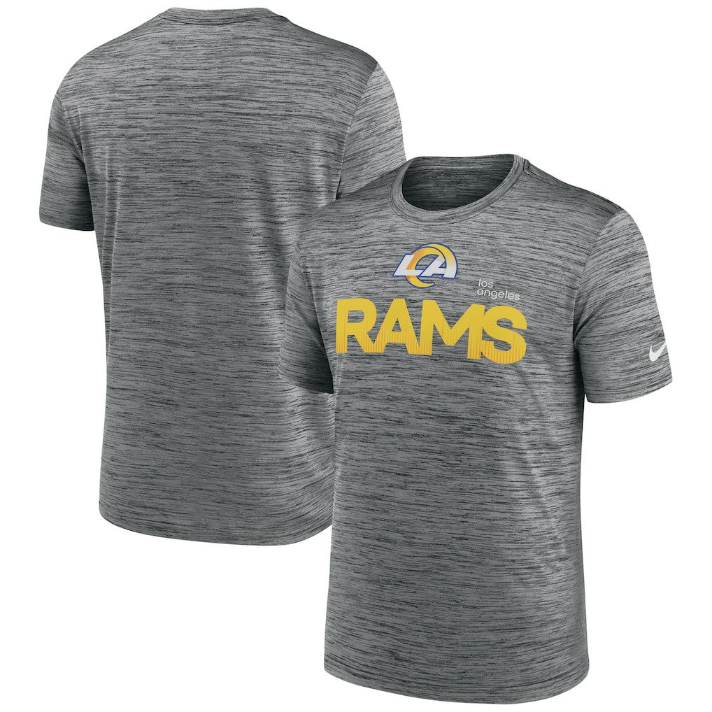 Los Angeles Rams Blitz Velocity Modern Dri-FIT T-Shirt - Anthracite T-shirts