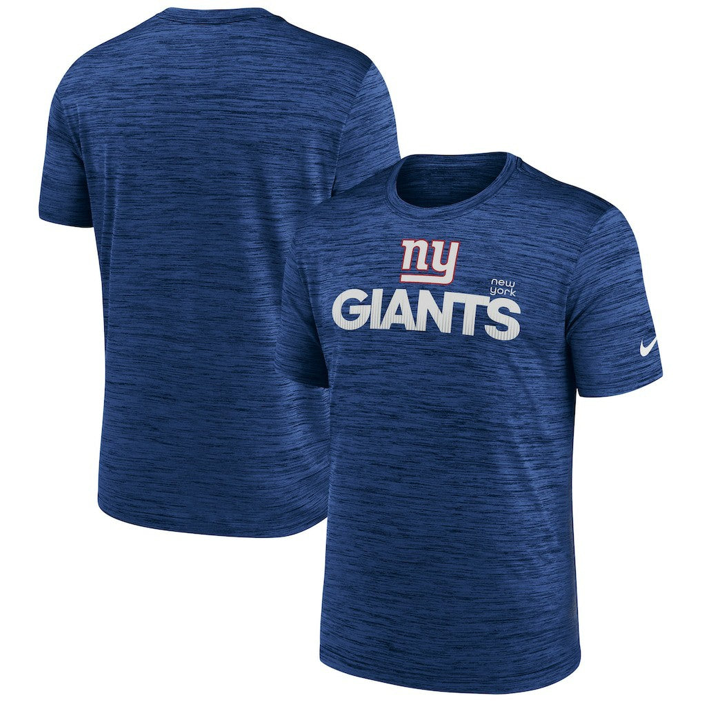 New York Giants Blitz Velocity Modern Dri-FIT T-Shirt - Royal T-shirts