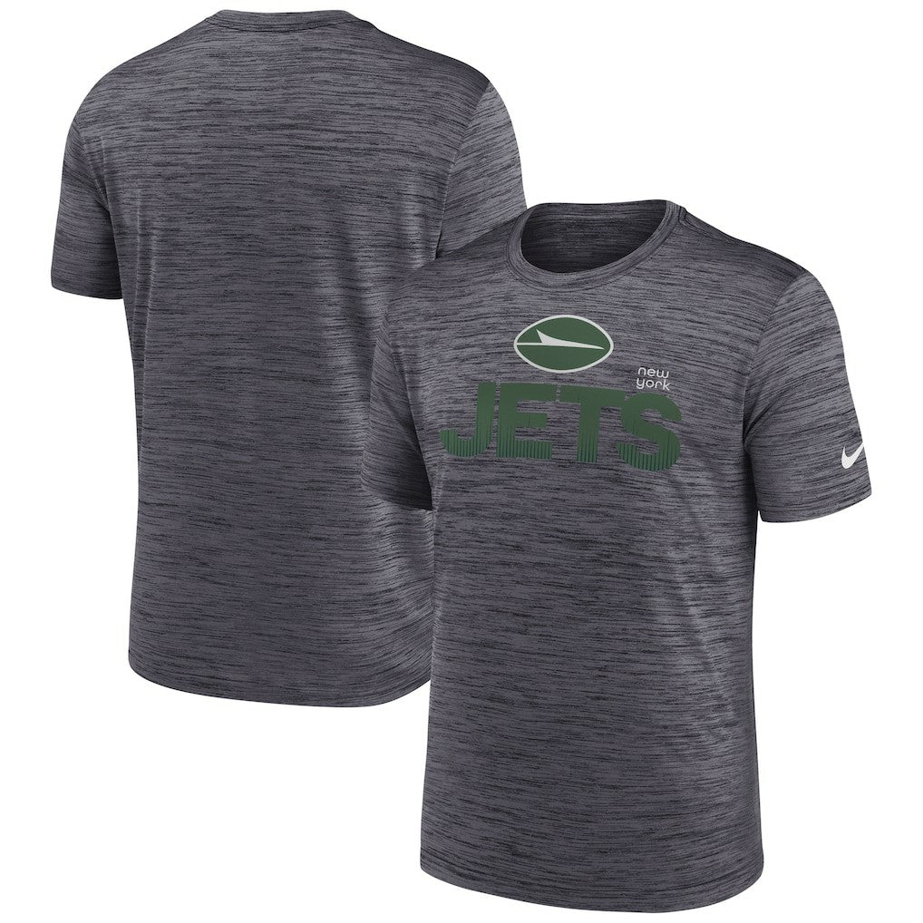 New York Jets Blitz Velocity Modern Dri-FIT T-Shirt - Black T-shirts