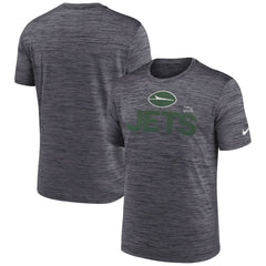 New York Jets Blitz Velocity Modern Dri-FIT T-Shirt - Black T-shirts
