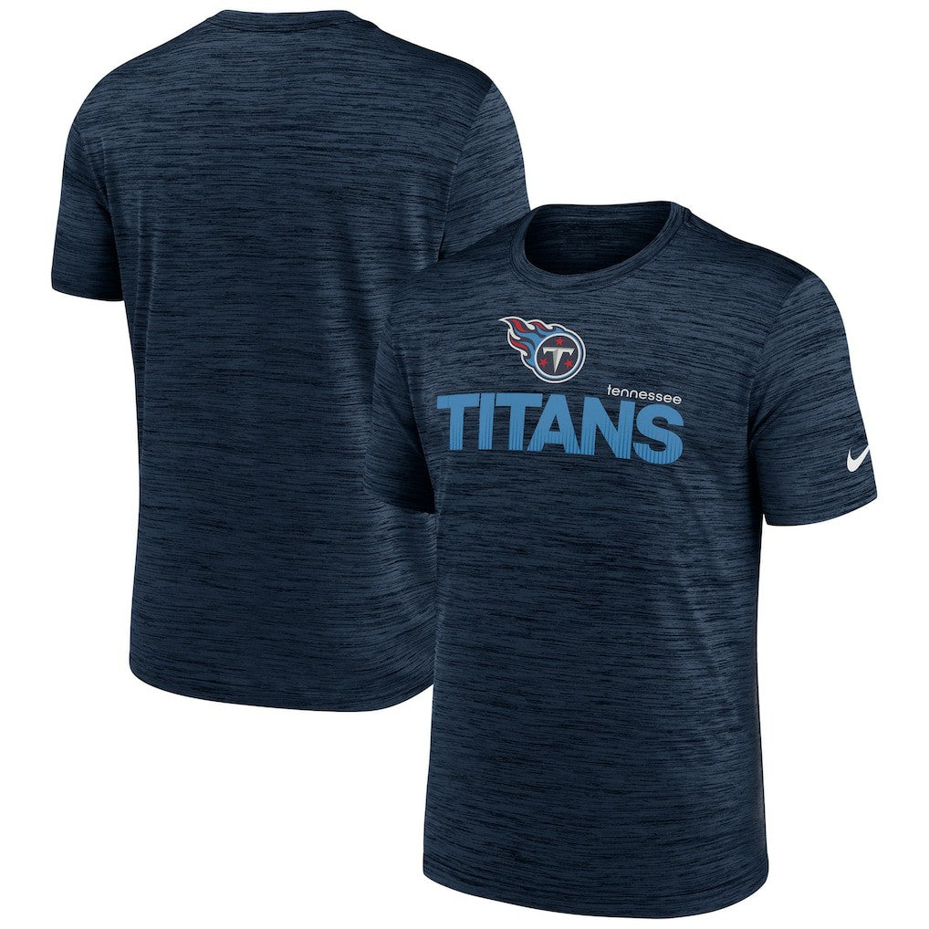 Tennessee Titans Blitz Velocity Modern Dri-FIT T-Shirt - Navy T-shirts