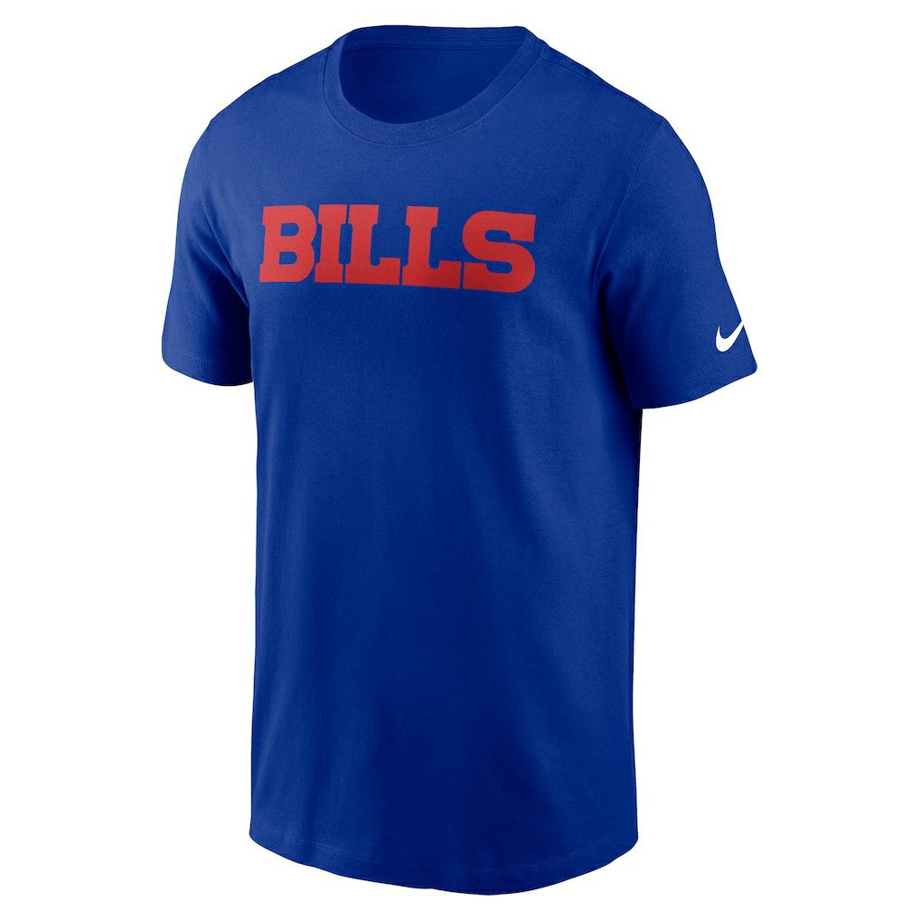 Buffalo Bills Primetime Wordmark Essential T-Shirt - Royal T-shirts