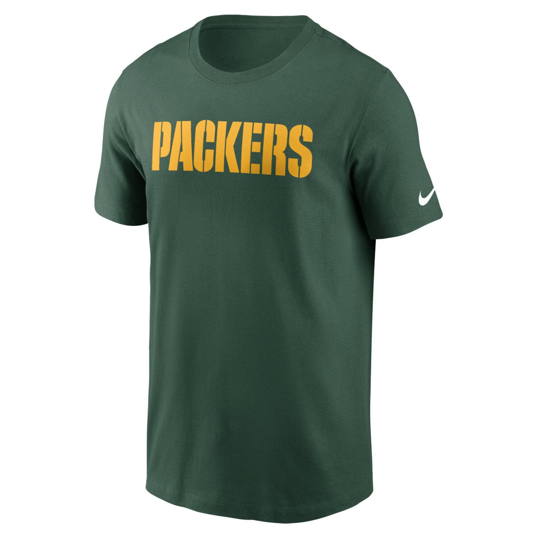 Green Bay Packers Primetime Wordmark Essential T-Shirt - Green T-shirts