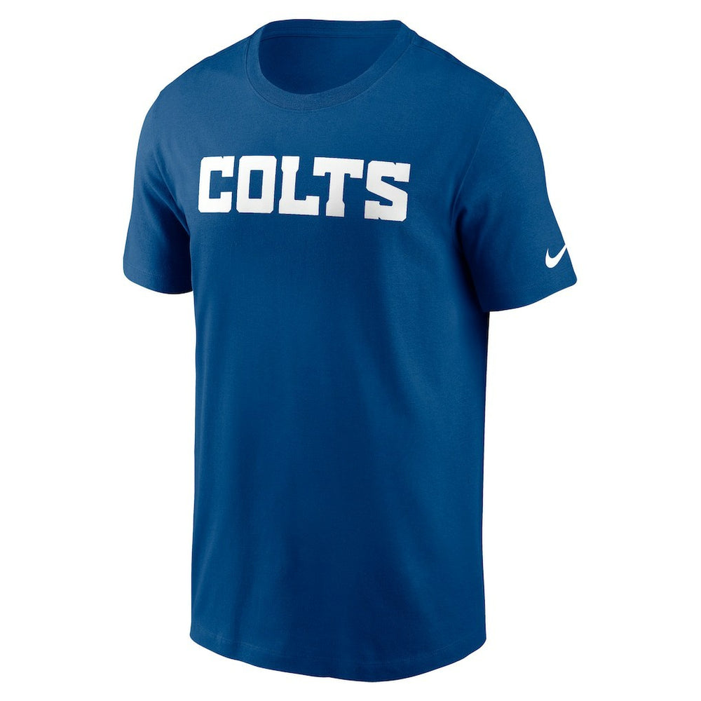 Indianapolis Colts Primetime Wordmark Essential T-Shirt - Royal T-shirts