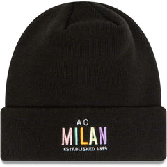 AC Milan New Era Wordmark Cuffed Knit Hat Black - New Era discount