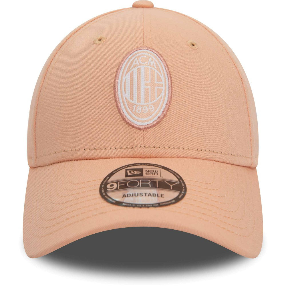 AC Milan New Era Seasonal 9FORTY Adjustable Hat Pink - New Era