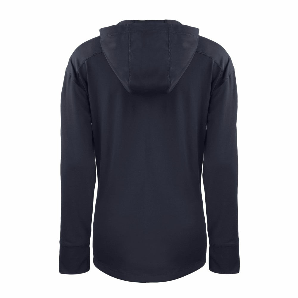 Cleveland Guardians Cutter & Buck Women's Daybreak Eco Recycled Half-Zip Hoodie - Navy Hoodies