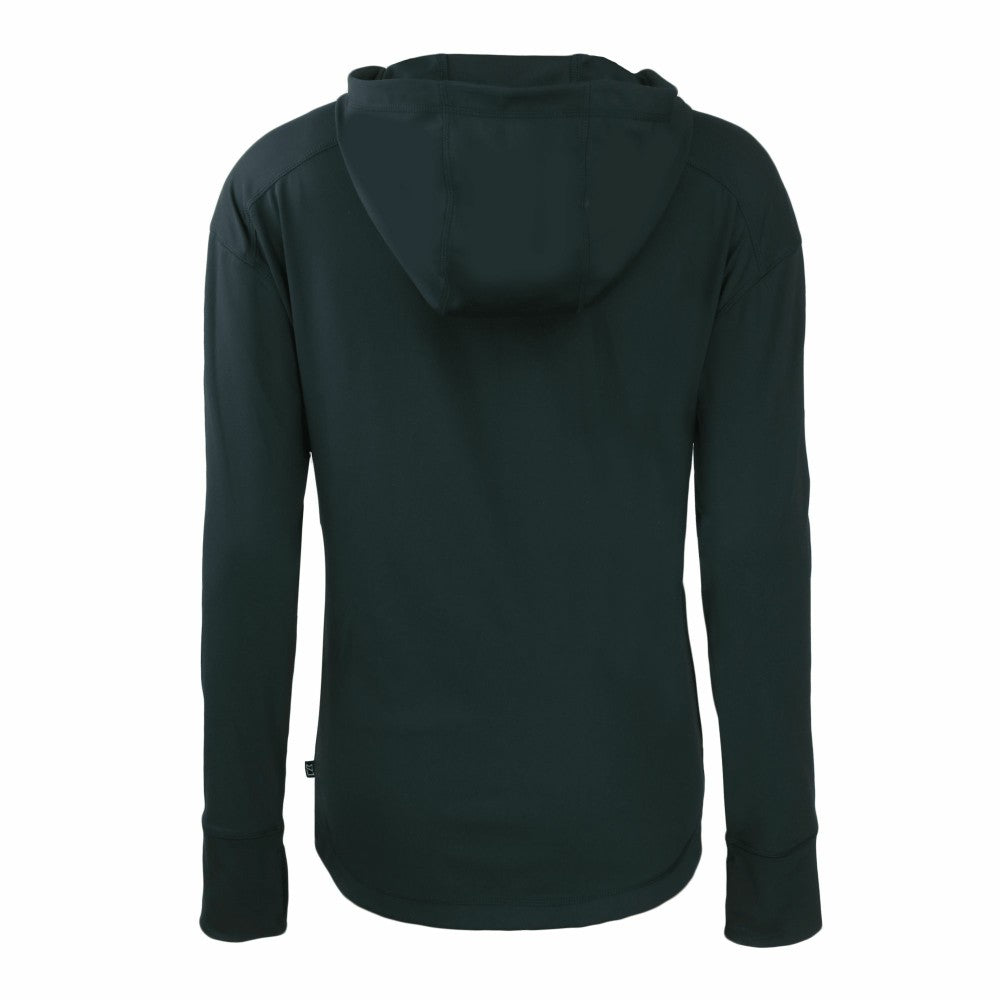 Cleveland Guardians Cutter & Buck Women's Daybreak Eco Recycled Full-Zip Hoodie - Navy Hoodies