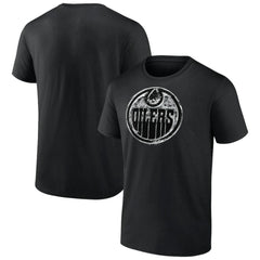 Edmonton Oilers Iced Out T-Shirt - Black | US 200501632