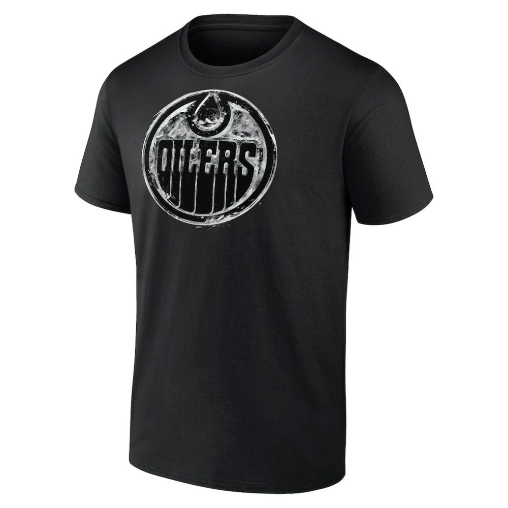 Edmonton Oilers Iced Out T-Shirt - Black | US 200501632