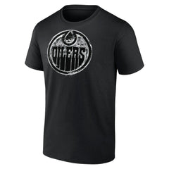 Edmonton Oilers Iced Out T-Shirt - Black | US 200501632