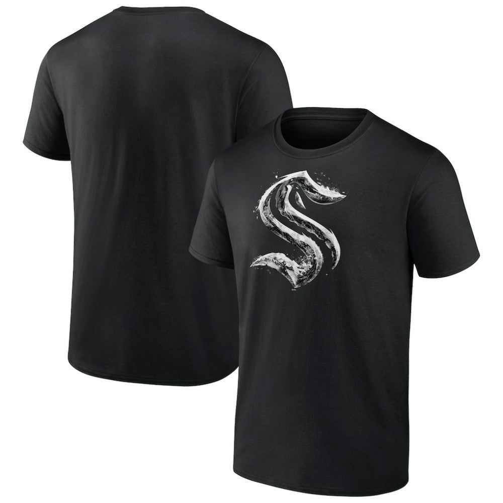 Seattle Kraken Iced Out T-Shirt - Black | US 200501645