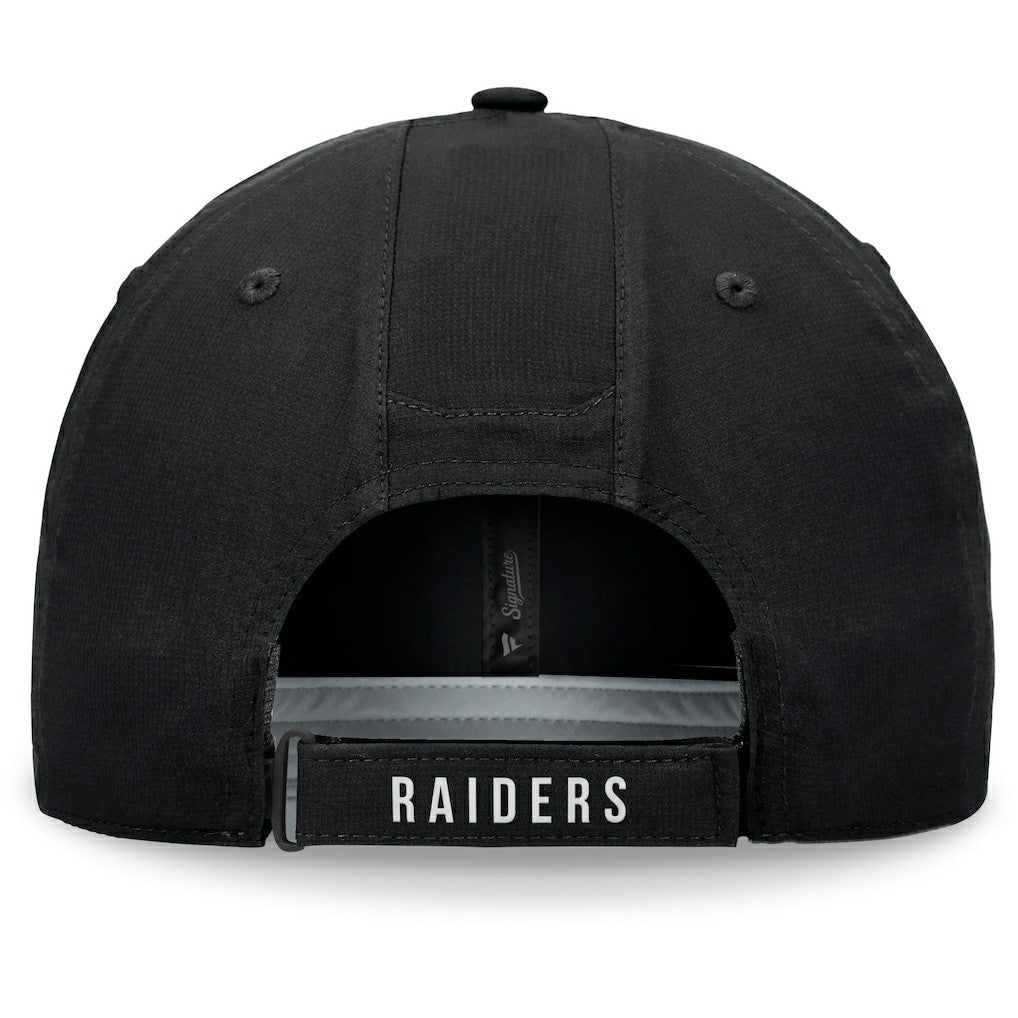 Las Vegas Raiders Signature Ripstop Adjustable Hat - Black Hats