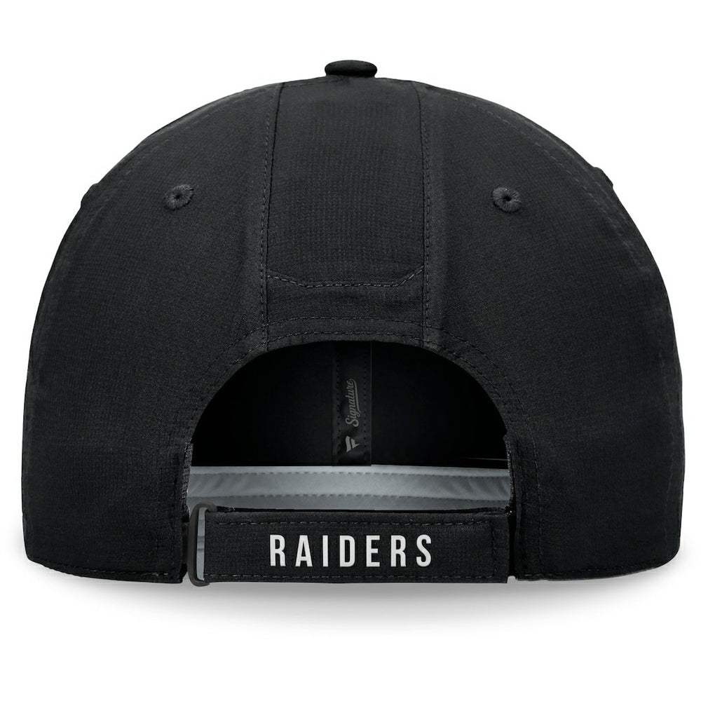 Las Vegas Raiders Signature Ripstop Adjustable Hat - Black Hats