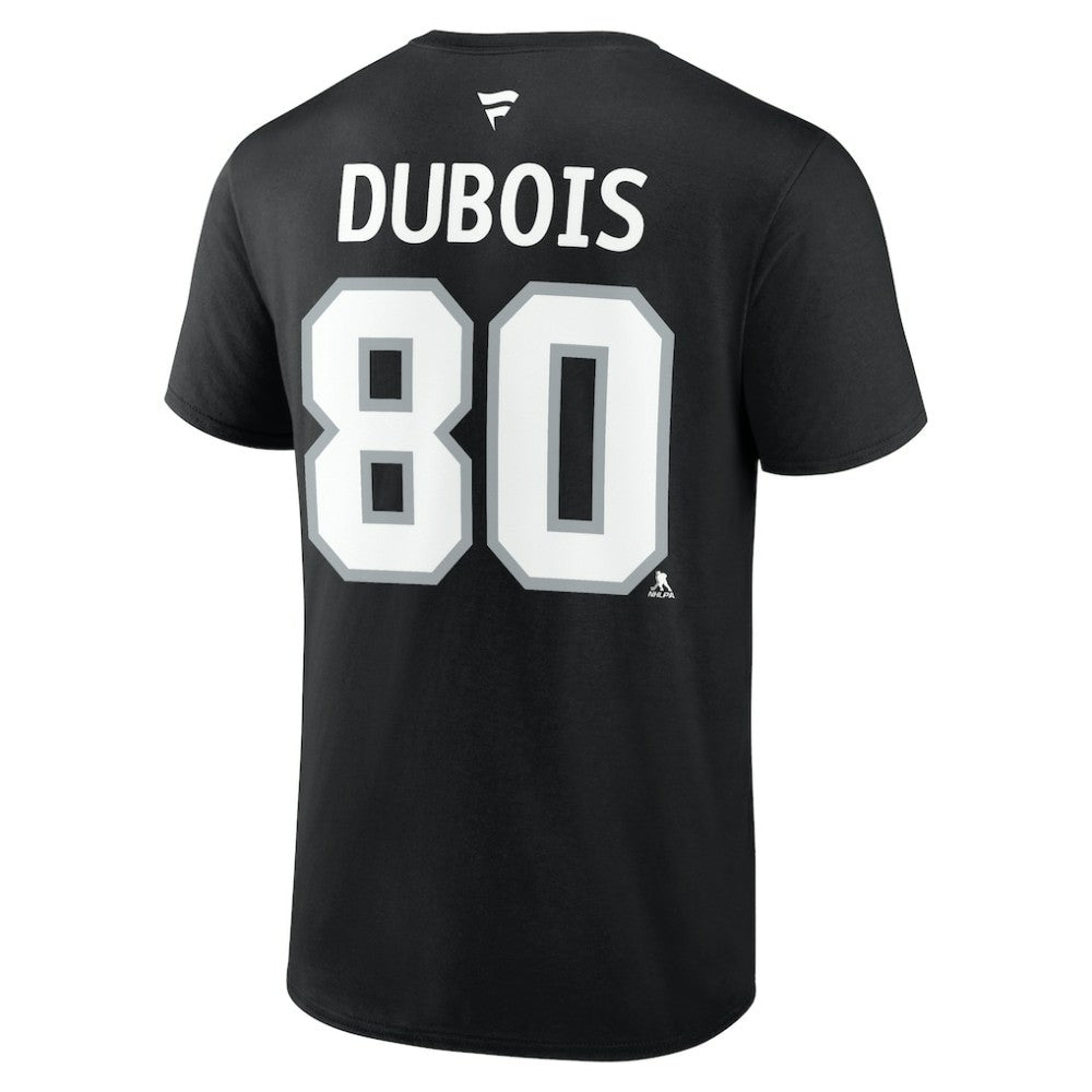 Pierre-Luc Dubois Los Angeles Kings Fanatics Authentic Stack Name & Number T-Shirt - Black | US 200509050